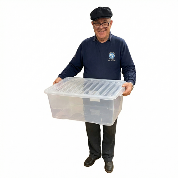 45L Clear Plastic Storage Box