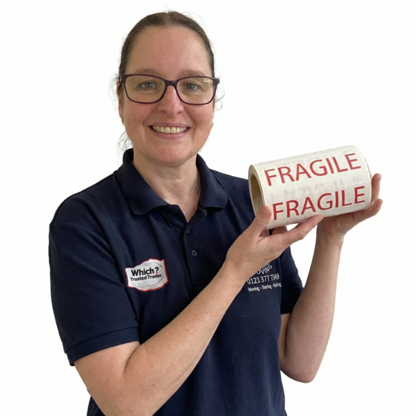 Fragile Label Roll